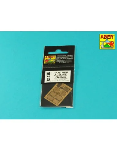 Panther, Ausf.A/D- Grilles, 1/72 - Aber Models 72 A16