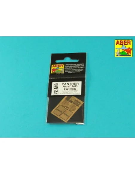 Panther, Ausf.A/D- Grilles, 1/72 - Aber Models 72 A16