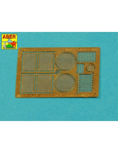 Panther, Ausf.A/D- Grilles, 1/72 - Aber Models 72 A16
