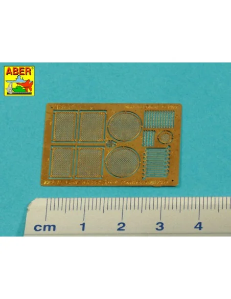 [NO_DESC] Panther, Ausf.A/D- Grilles, 1/72 - Aber Models 72 A16