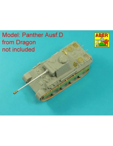 Panther, Ausf.A/D- Grilles, 1/72 - Aber Models 72 A16