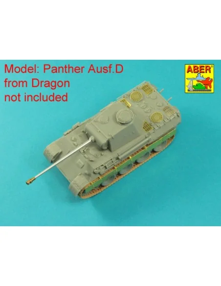 Panther, Ausf.A/D- Grilles, 1/72 - Aber Models 72 A16