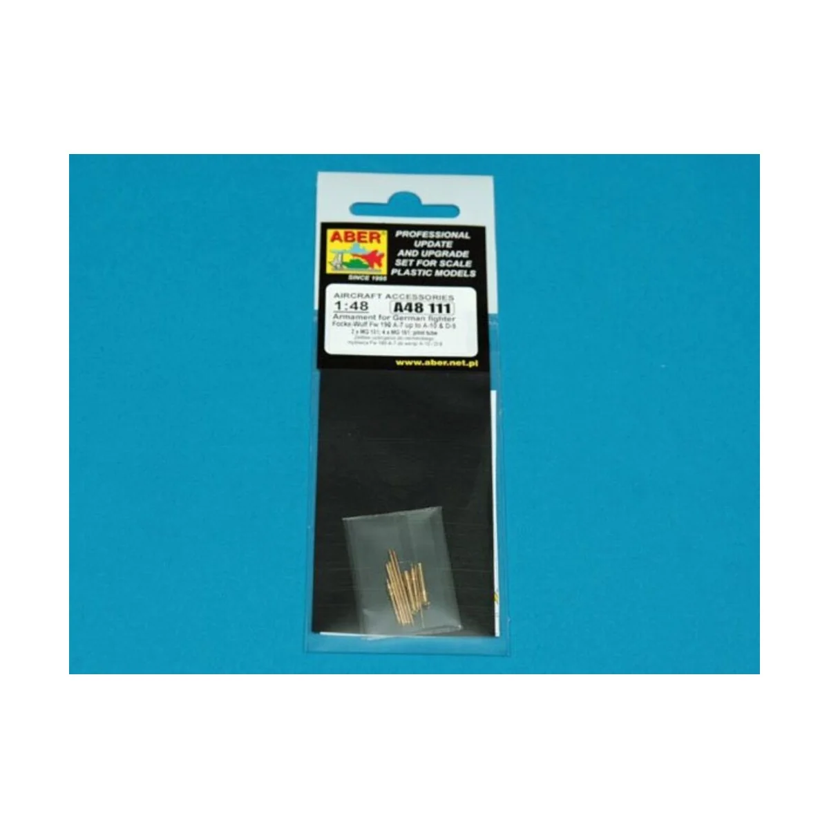 Armament for Focke-Wulf Fw 190 A-7, 1/48 - Aber Models A48 111 Armament for Focke-Wulf Fw 190 A-7, 1/48 - Aber Models A48 111