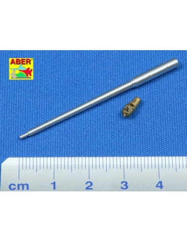 8, 80cm KwK 43L/70 German tank barrel for Tiger II, 1/72 - Aber Mod...