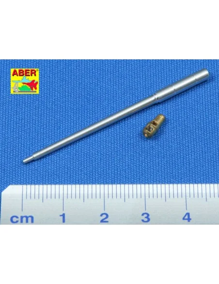8, 80cm KwK 43L/70 German tank barrel for Tiger II, 1/72 - Aber Mod...