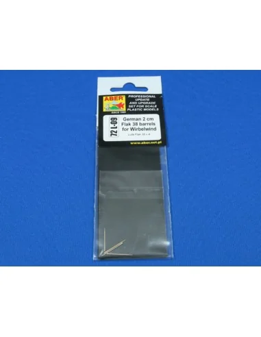 [NO_DESC] German 2 cm Flak 38 barrels, 1/72 - Aber Models 72 L-09