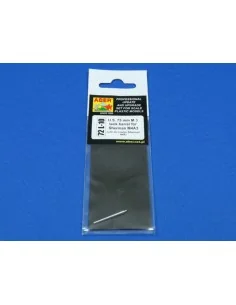 U.S. 75mm M3 tank barrel for Sherman M4 A3, 1/72 - Aber Models 72 L-10 2