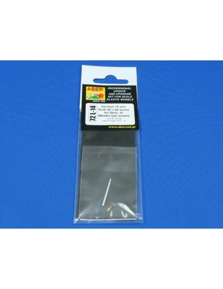 [NO_DESC] German barrel for Stug. IV, 1/72 - Aber Models 72 L-14