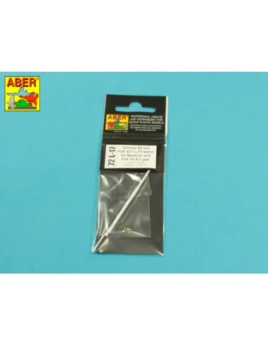 [NO_DESC] German PaK43/1 gun barrel for Nashorn, 1/72 - Aber Models...