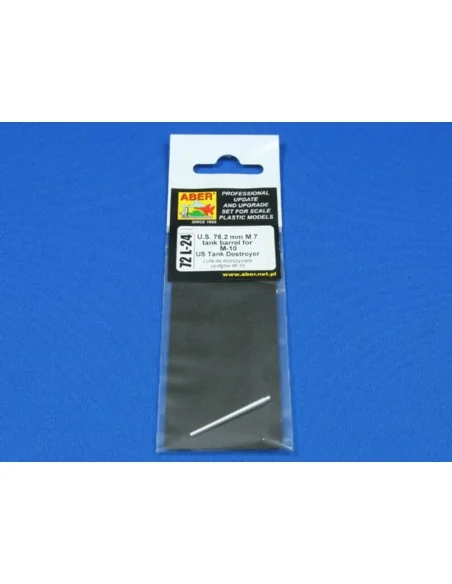 U.S. tank barrel for M10, 1/72 - Aber Models 72 L-24