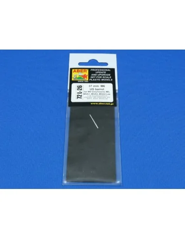37mm M6 US barrel for M8, 1/72 - Aber Models 72 L-26