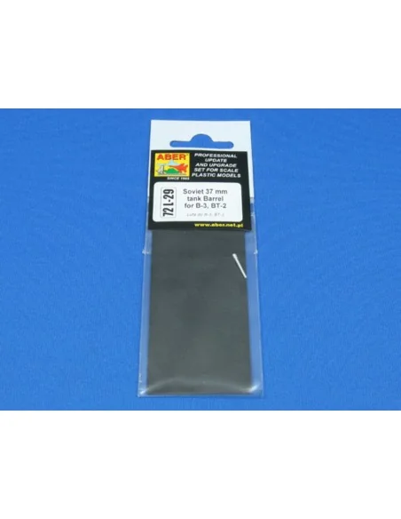[NO_DESC] Soviet tank barrel for B-3, BT-2, 1/72 - Aber Models 72 L-29