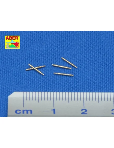 Set 0f 5 Barrels for Tank MG 34, 1/72 - Aber Models 72 L-33