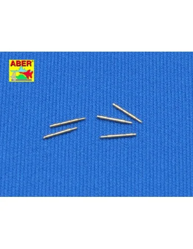 Set 0f 5 Barrels for Tank MG 34, 1/72 - Aber Models 72 L-33