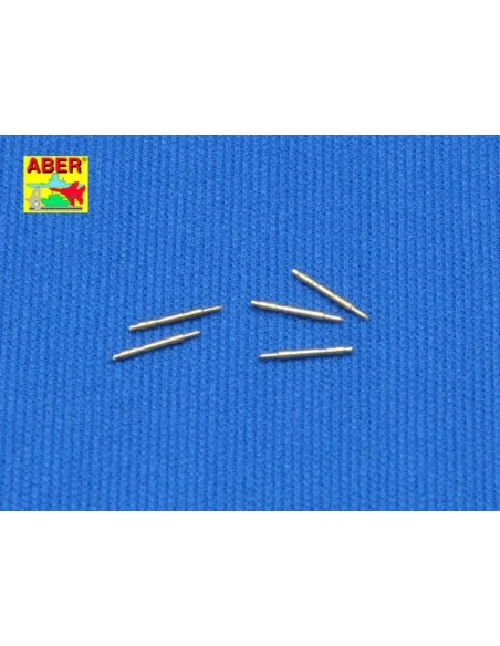 Set 0f 5 Barrels for Tank MG 34, 1/72 - Aber Models 72 L-33