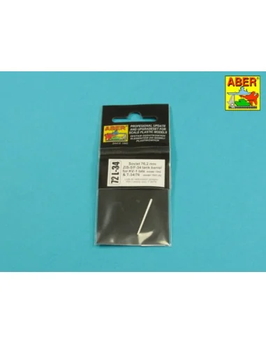 Soviet 76, 2mm ZiS-5/F-34 tank barrel for KV-1 late & T-34/76, 1/72...