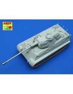 8, 8 cm barrel for Tiger II early Porsche, 1/72 - Aber Models 72 L-36 2