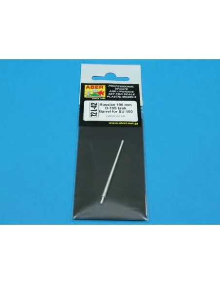 Russian 100 mm Barrel for SU-100, 1/72 - Aber Models 72 L-42