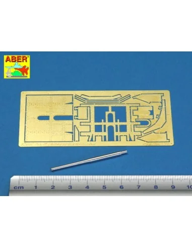 Italian barrel for 90/53 with shield, 1/72 - Aber Models 72 L-47