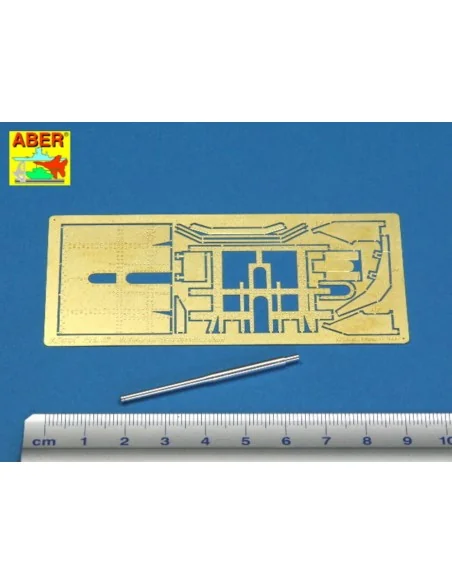 Italian barrel for 90/53 with shield, 1/72 - Aber Models 72 L-47