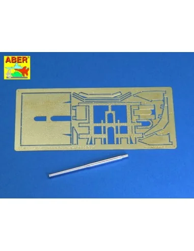Italian barrel for 90/53 with shield, 1/72 - Aber Models 72 L-47