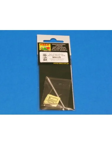 Barrels for Tank MAUS, 1/72 - Aber Models 72 L-51