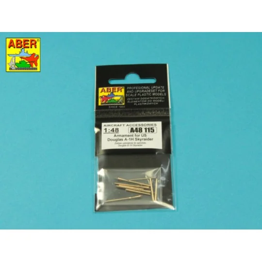 Armament for US Douglas A-1H Skyraider, 1/48 - Aber Models A48 115