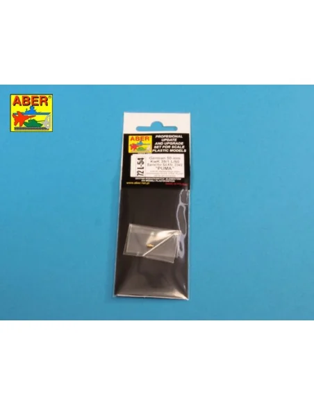 German 50mm KwK39/1 L/60 Barrel for Sd.Kfz.234/2 PUMA, 1/72 - Aber ...