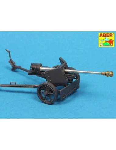 75mm barrel for PaK40 - late muzzle, 1/72 - Aber Models 72 L-56