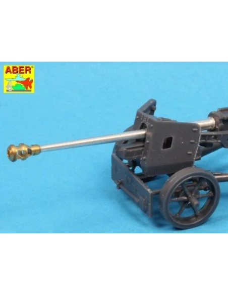 75mm barrel for PaK40 - late muzzle, 1/72 - Aber Models 72 L-56