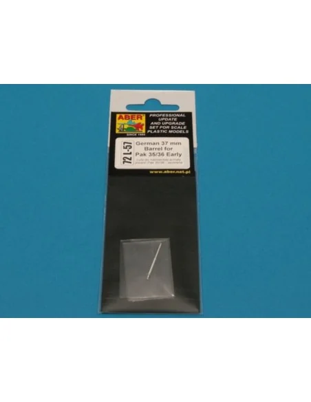 Barrel for Pak 35/36 Early, 1/72 - Aber Models 72 L-57
