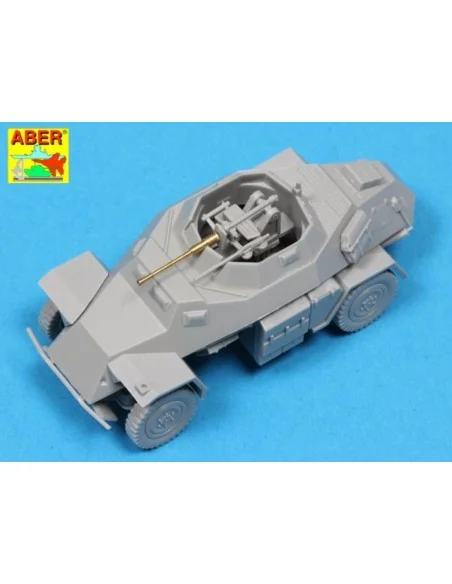 Set of 2 gun barrels KwK 38, 1/72 - Aber Models 72 L-58
