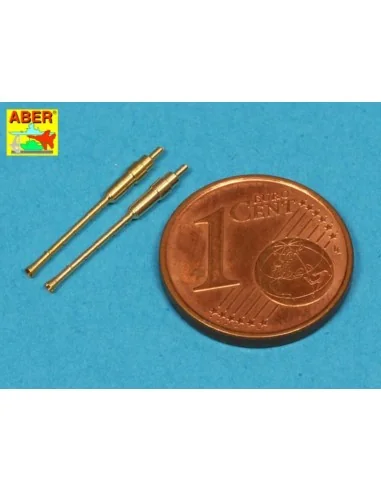Set of 2 gun barrels KwK 38, 1/72 - Aber Models 72 L-58