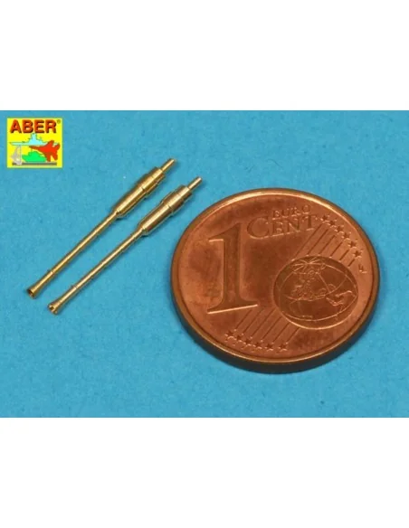 Set of 2 gun barrels KwK 38, 1/72 - Aber Models 72 L-58