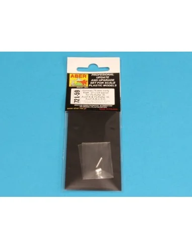 75mm KwK 37 L/24 barrel, 1/72 - Aber Models 72 L-59