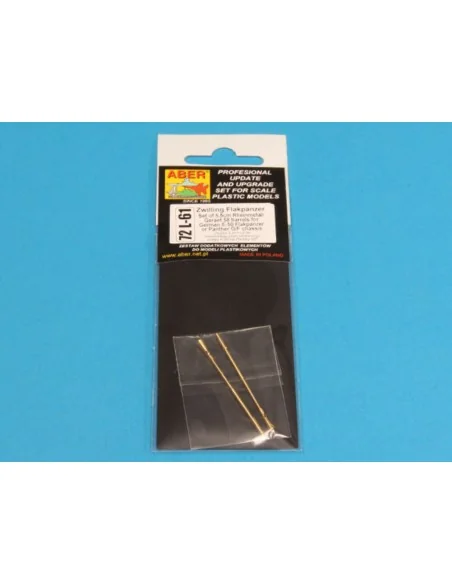 Barrels for Zwilling Flakpanzers, 1/72 - Aber Models 72 L-61