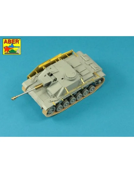 German StuK.40 L/48 7, 5 cm Bartel with middle model muzzle brake f...