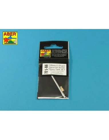 130 mm C-70 gun barrel for Soviet tank JS-7, 1/72 - Aber Models 72 ...