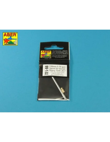[NO_DESC] 130 mm C-70 gun barrel for Soviet tank JS-7, 1/72 - Aber ...