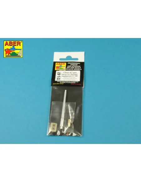 170 mm A/T gun barrel for German Jagdpanzer E-100, 1/72 - Aber Mode...