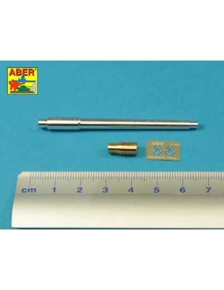170 mm A/T gun barrel for German Jagdpanzer E-100, 1/72 - Aber Mode...
