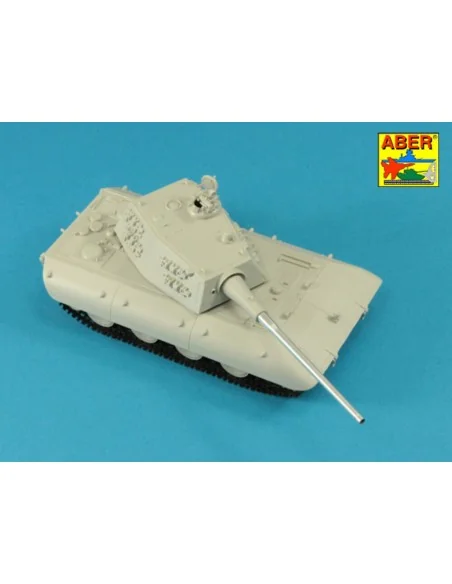 128mm KwK 44 L/65 barrel for German E-100 Super Heavy Tank, 1/72 - ...