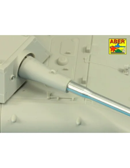 128mm KwK 44 L/65 barrel for German E-100 Super Heavy Tank, 1/72 - ...