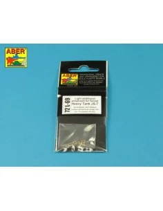 Light additional armament for Soviet tank JS-7, 1/72 - Aber Models ... 2