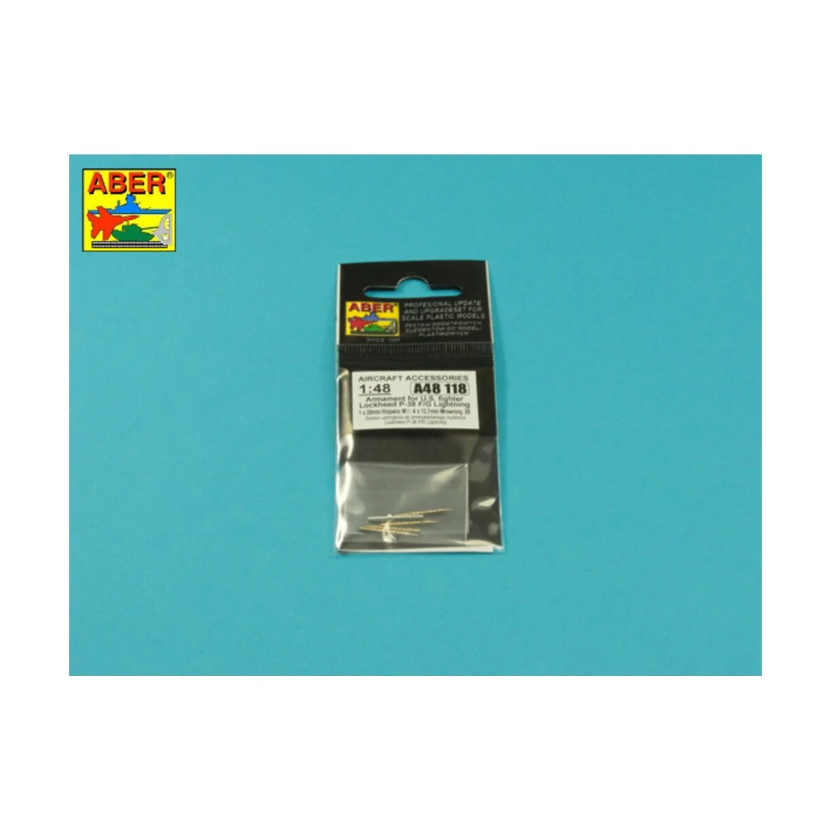 Armament for U.S. fighter Lockheed P-38 F/G Lighting: 1 x 20mm & 4x... Armament for U.S. fighter Lockheed P-38 F/G Lighting: 1 x 20mm & 4x...