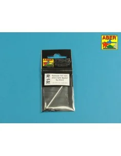 Russian 107 mm ZIS-6 tank barrel for KV-2, 1/72 - Aber Models 72 L-70