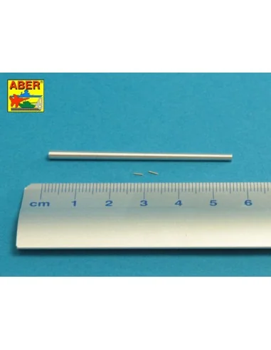 Russian 107 mm ZIS-6 tank barrel for KV-2, 1/72 - Aber Models 72 L-70