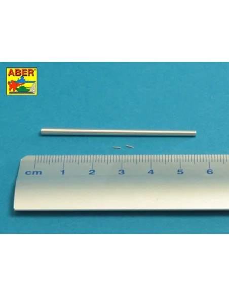 Russian 107 mm ZIS-6 tank barrel for KV-2, 1/72 - Aber Models 72 L-70