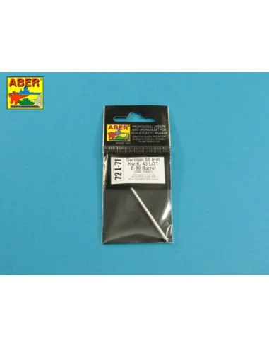 Germ.88 mm Kw.K. 43 L/71 E-50 Barrel (one part), 1/72 - Aber Models...
