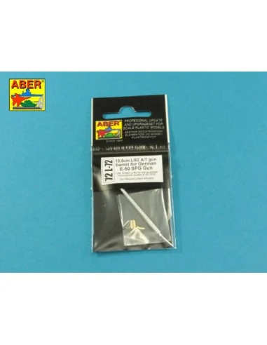 10, 5/cm L/62 A/T gun barrel for German E-50 SPG Gun, 1/72 - Aber M...